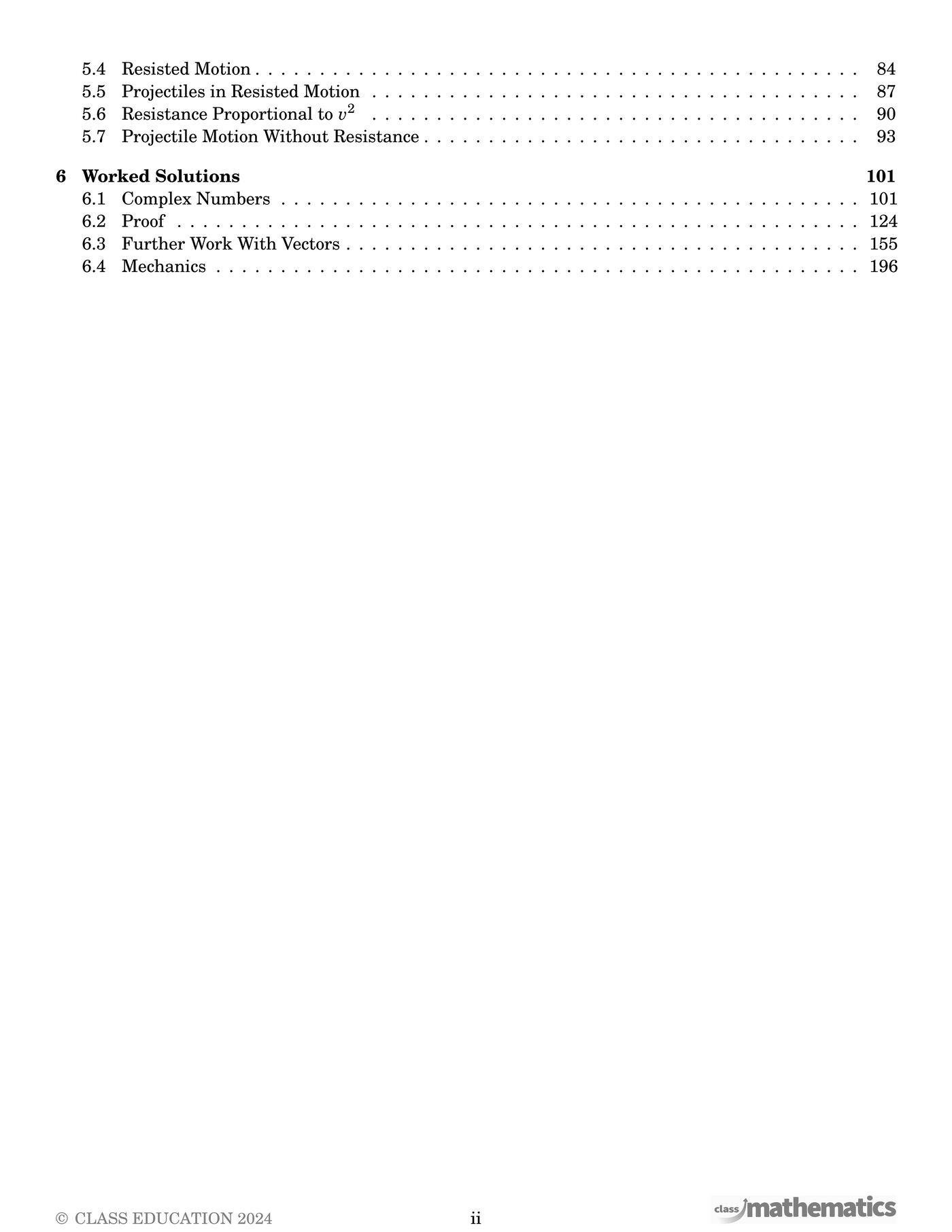 NSW Year 12 Maths Extension 2 - Coursebook