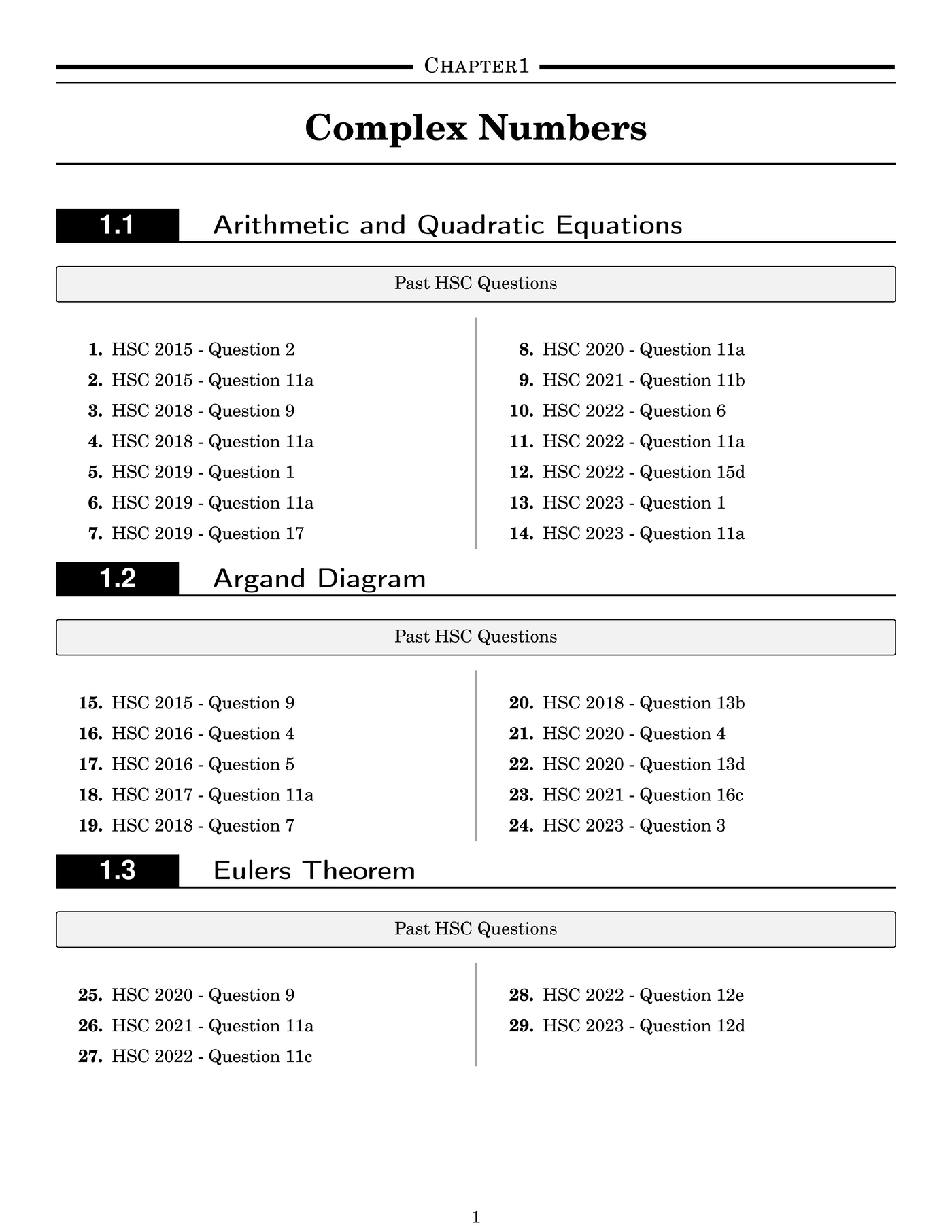 Hsc Answer Booklets HSC Past Papers - Answer Book - Extension 2 – Class Mathematics