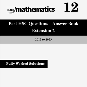 HSC Past Papers - Answer Book - Extension 2