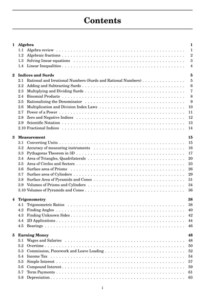 NSW Year 10 Maths - Core Coursebook