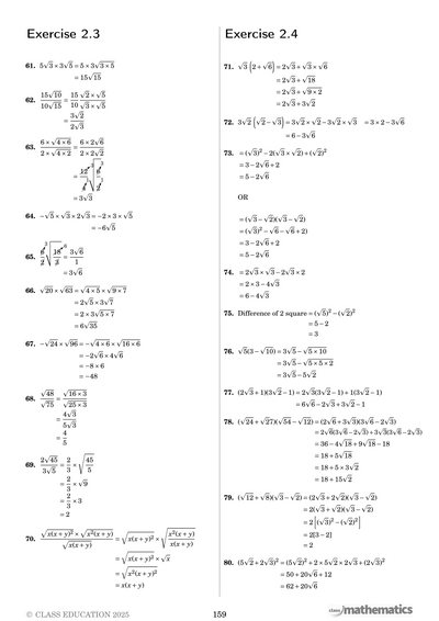 NSW Year 10 Maths - Core Coursebook
