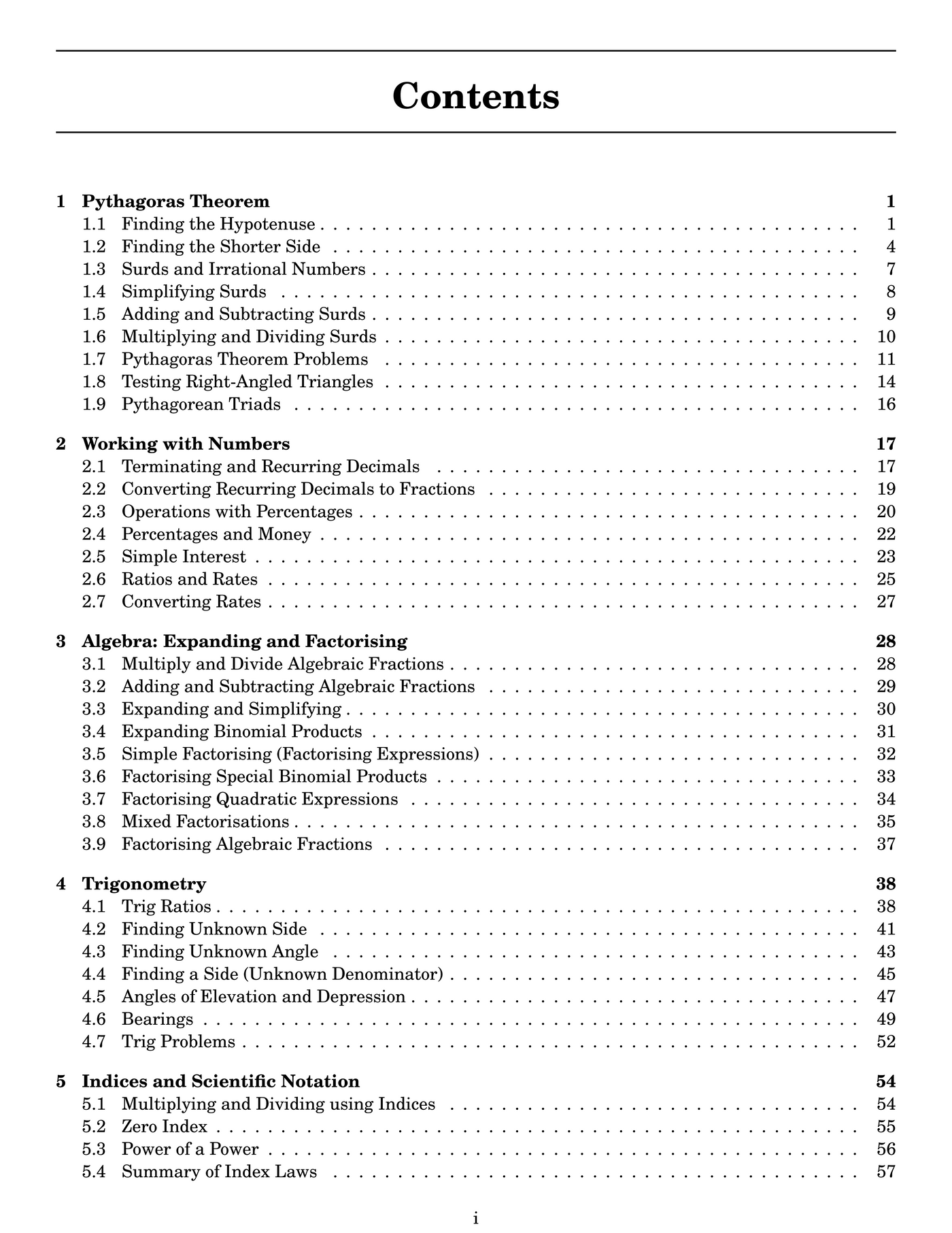 NSW Year 9 Maths Advanced - Coursebook