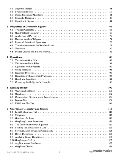 NSW Year 9 Maths Advanced - Coursebook