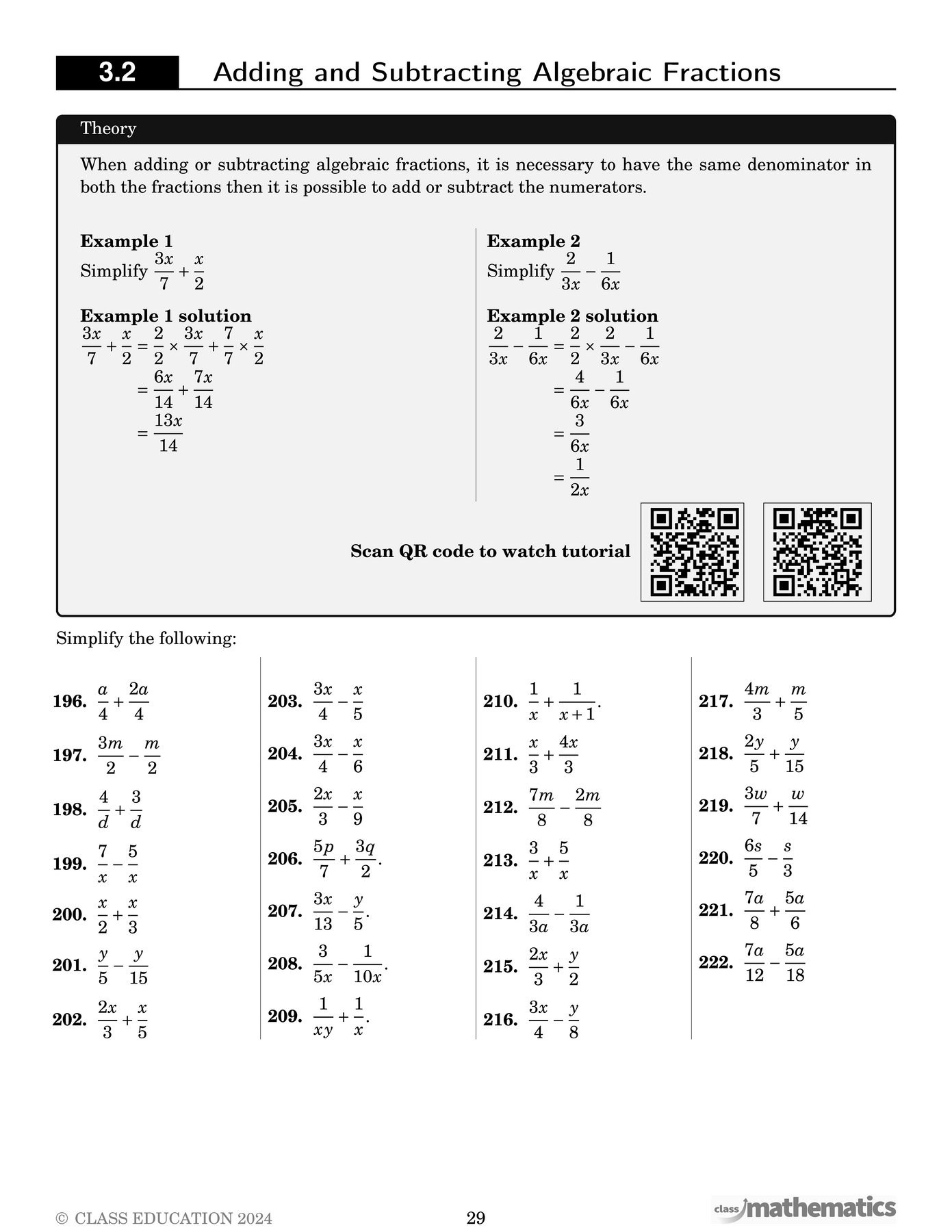 NSW Year 9 Advanced Maths Coursebook | Worked Solutions – Class Mathematics