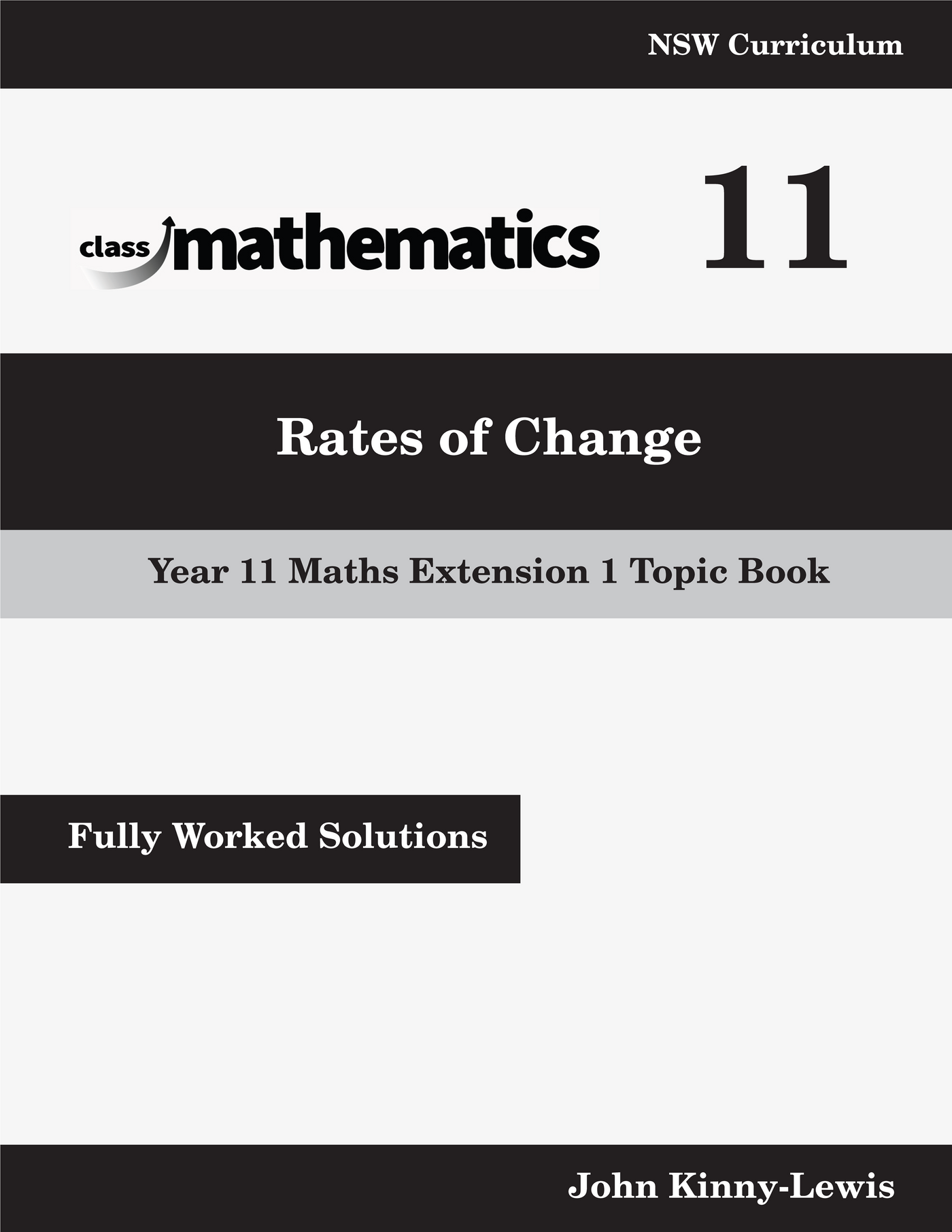 NSW Year 11 Maths Extension 1 - Rates of Change