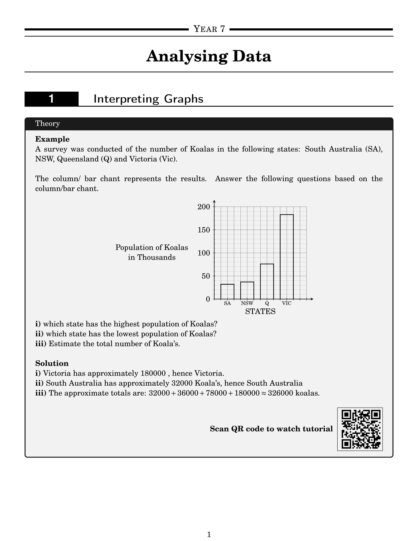 NSW Year 7 Maths - Analysing Data - Topic Work Book