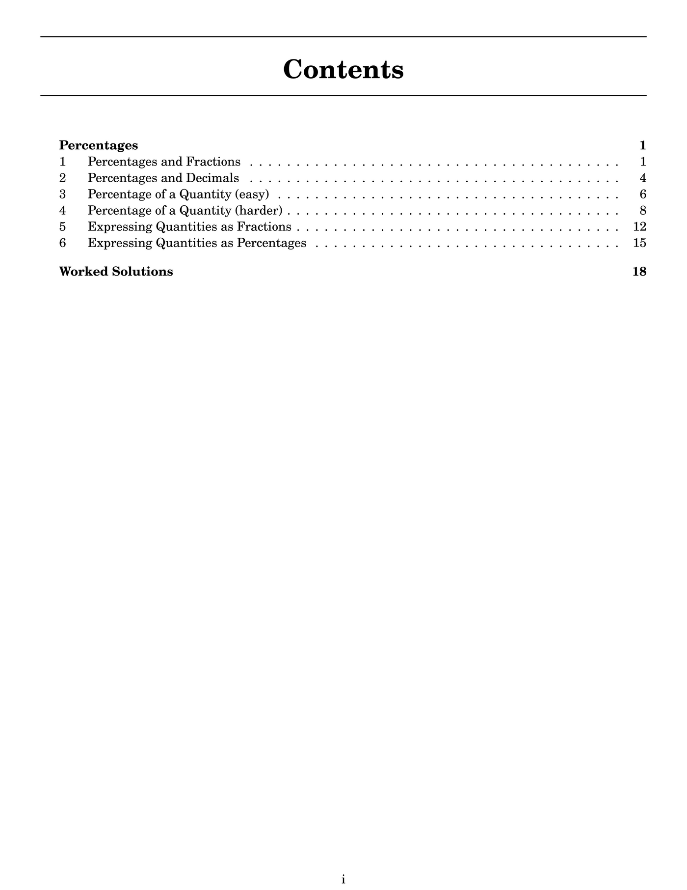 NSW Year 7 Maths - Percentages - Topic Work Book