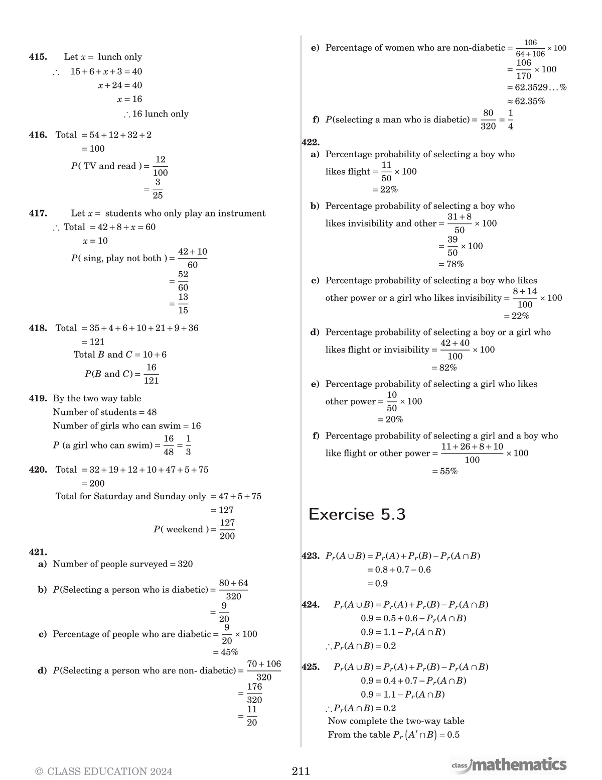 Sample teaching pages — how a topic is explained