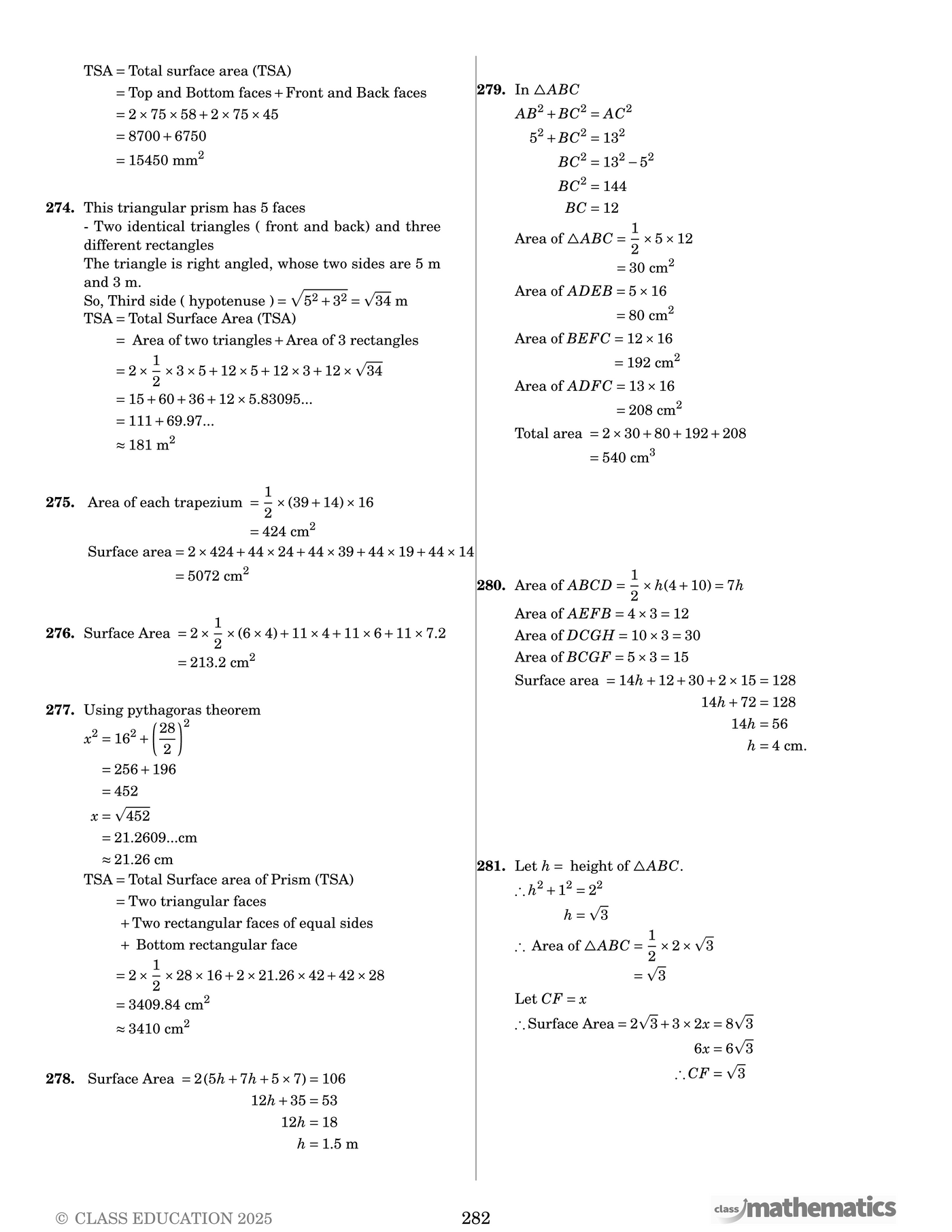 NSW Year 10 Maths - Advanced Coursebook