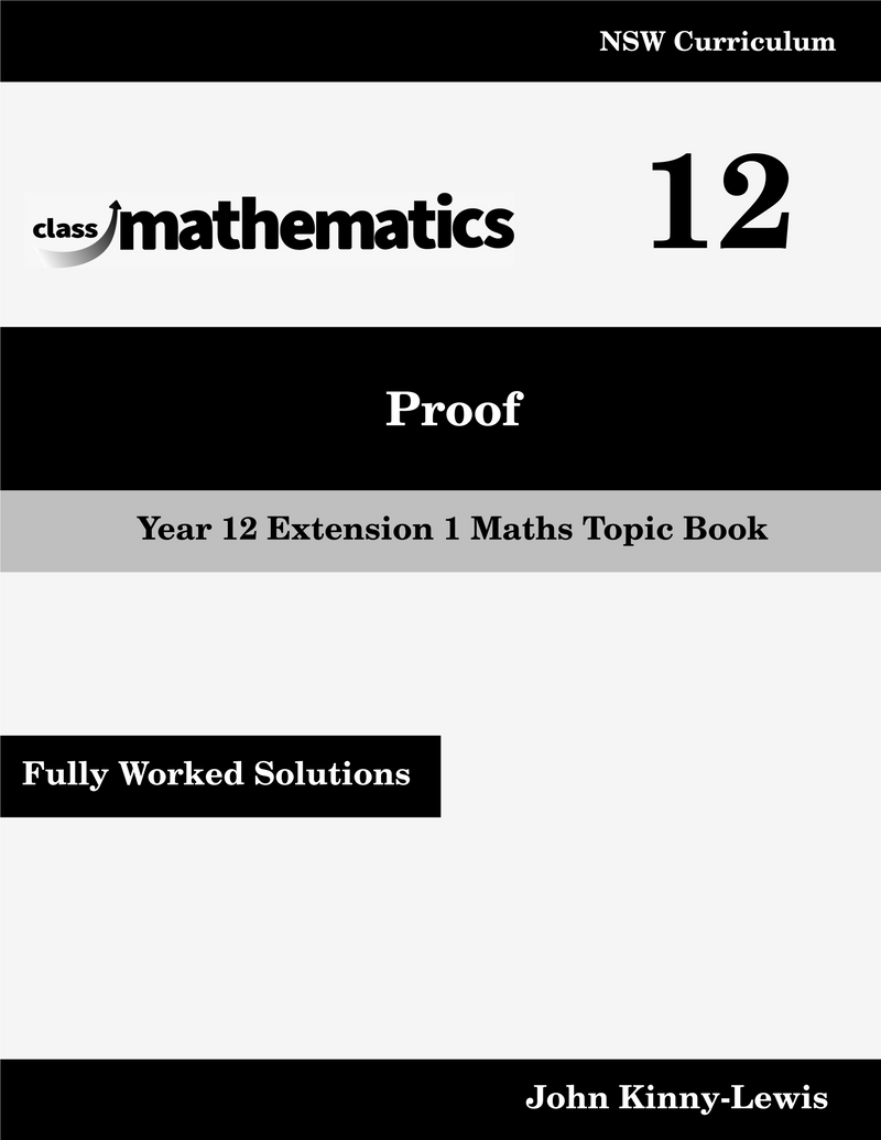 NSW Year 12 Maths Extension 1 - Proof