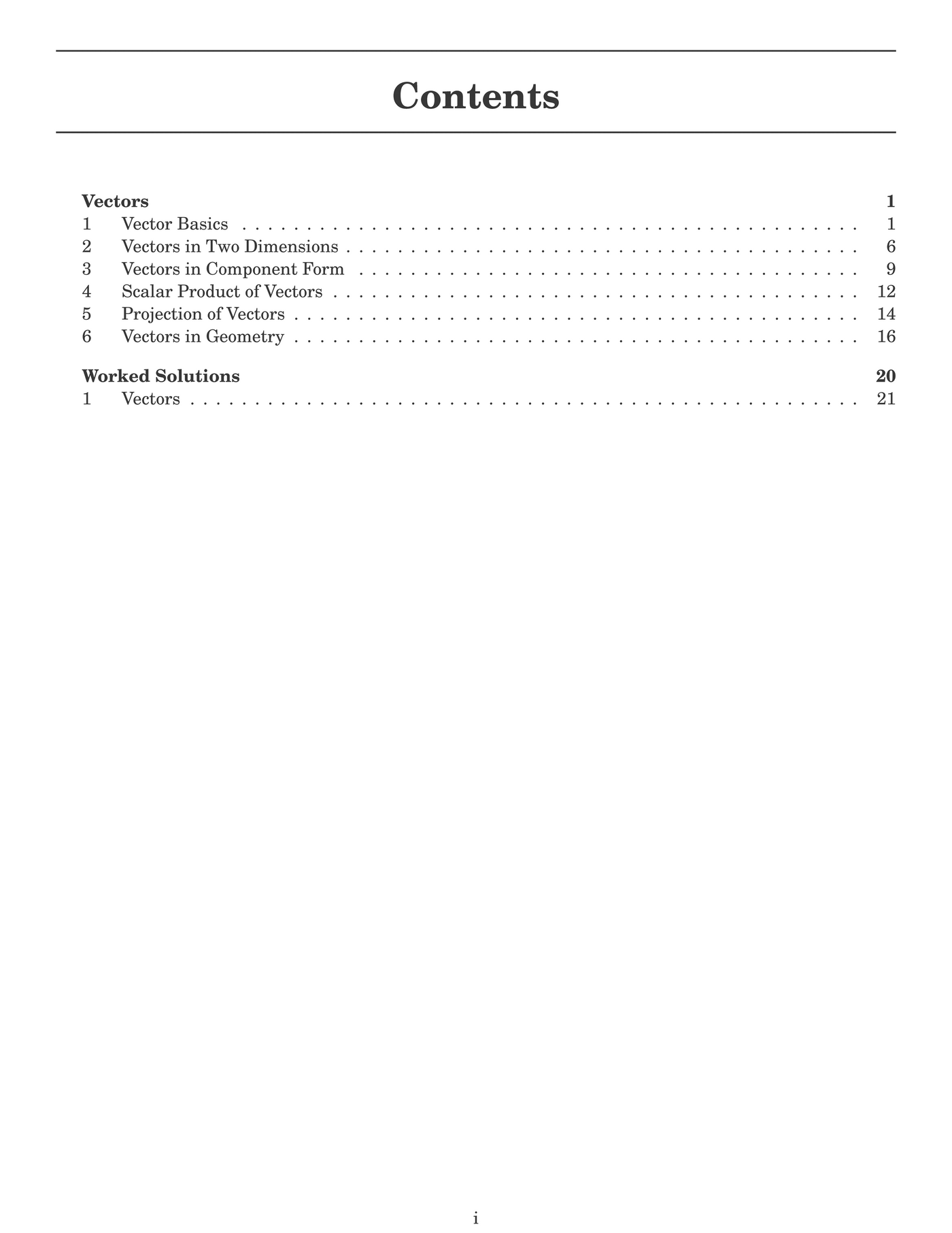 NSW Year 12 Maths Extension 1 - Vectors