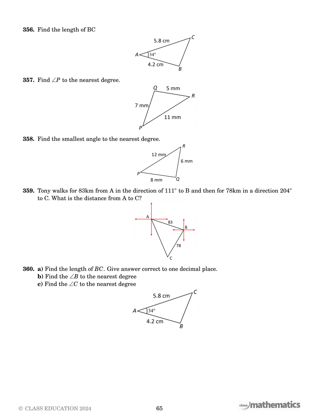 NSW Year 12 Maths Standard Coursebook – Class Mathematics