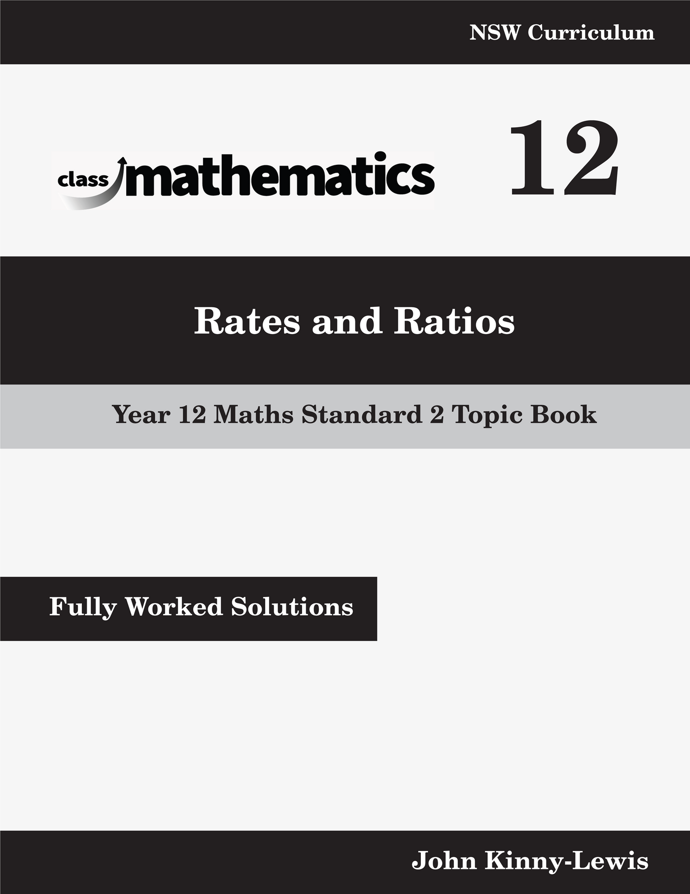 NSW Year 12 Maths Standard 2 - Rates and Ratios