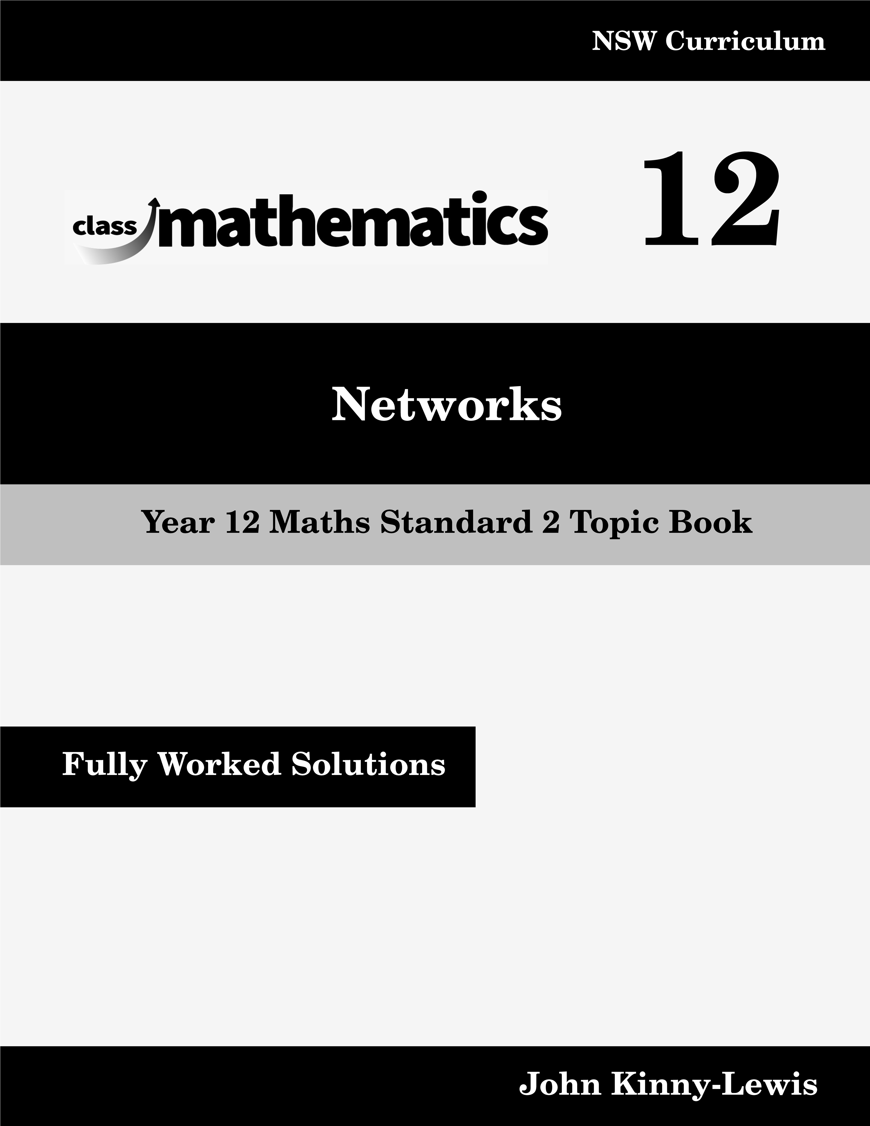 NSW Year 12 Maths Standard 2 - Networks – Class Mathematics